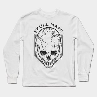 Skull on board Long Sleeve T-Shirt